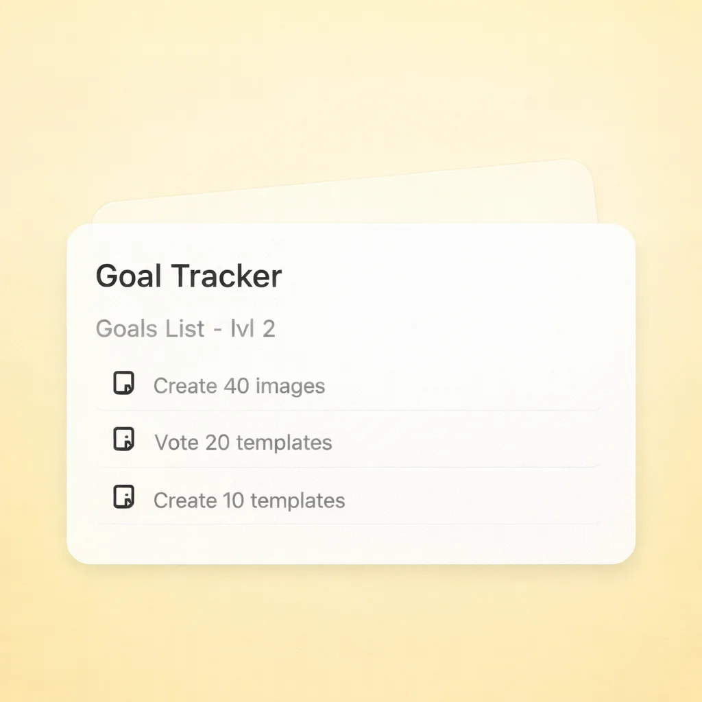 Track goals, earn rewards